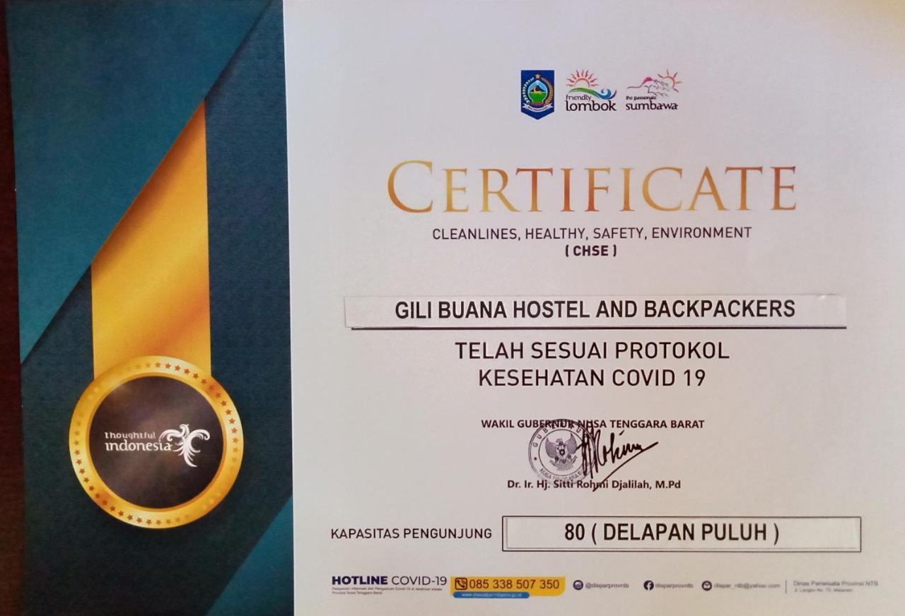 Gili Buana Pansiyon Gili Air Dış mekan fotoğraf